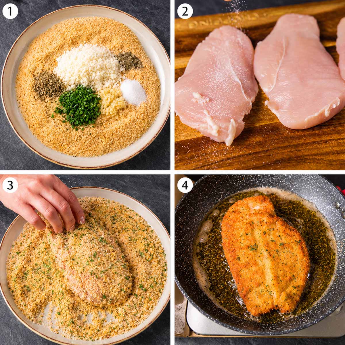 How to Make Italian Breaded Chicken Cutlets