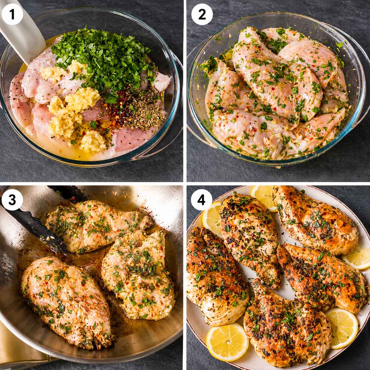 How to Make Lemon Garlic Chicken Breast