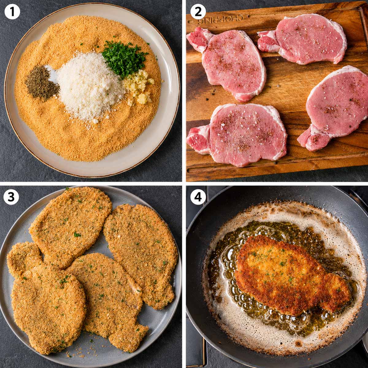 How to Make Pork Milanese