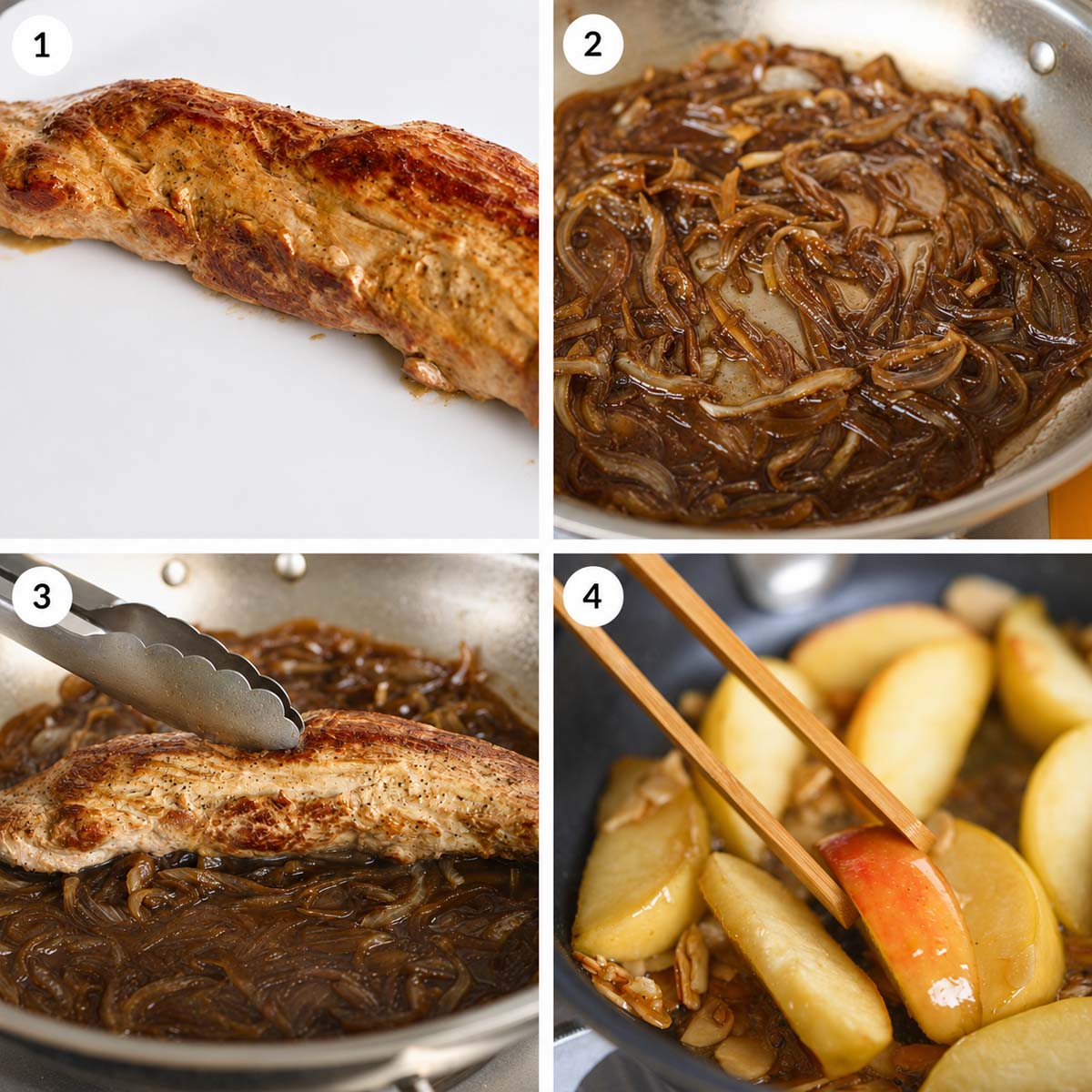 How to Make Pork Tenderloin with Apples