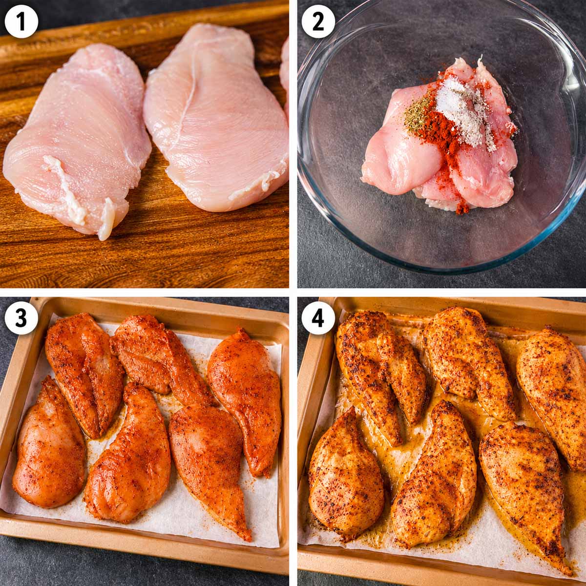 How to Bake Thin Sliced Chicken Breast