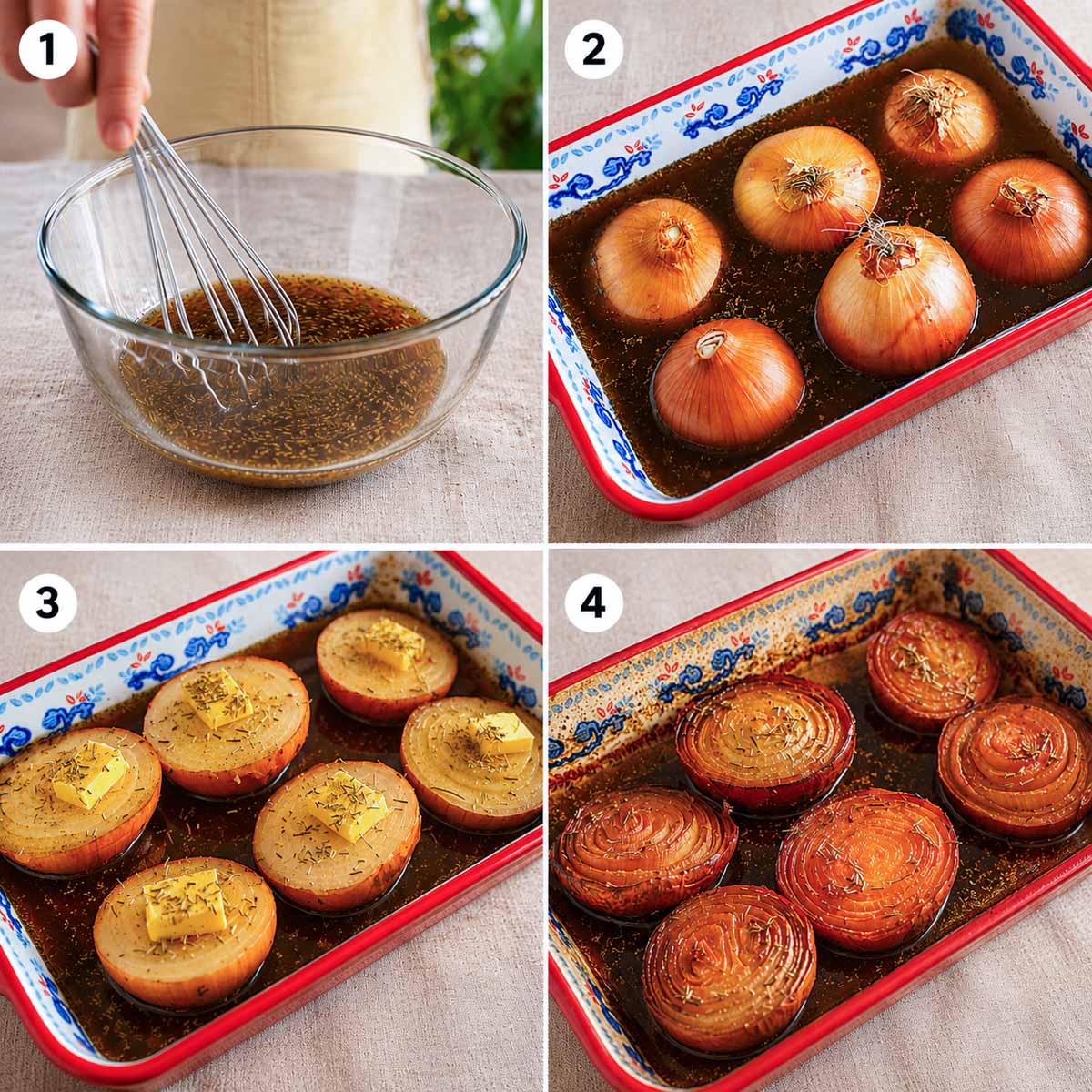 How to Make Balsamic Roasted Onions