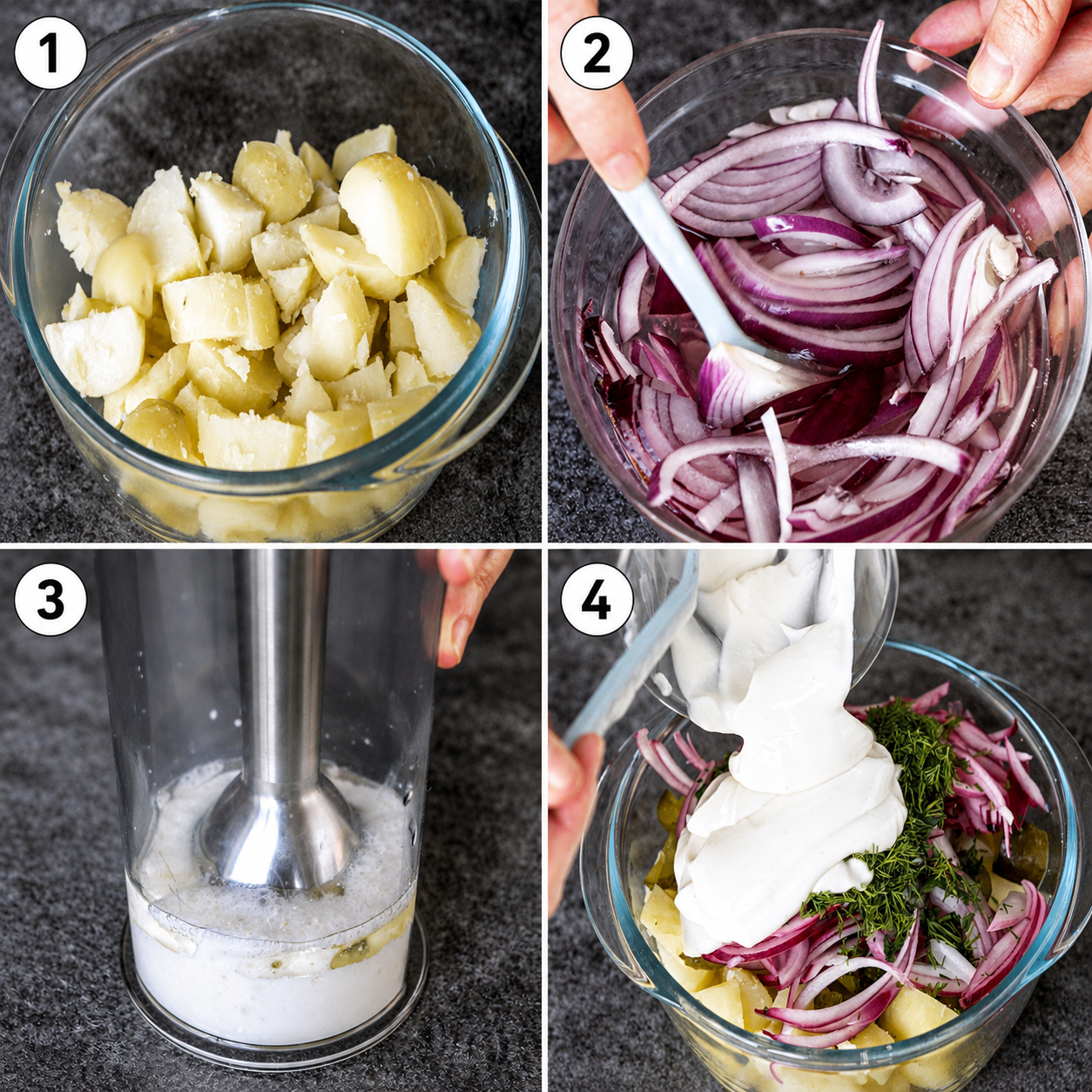How to Make Potato Salad Without Eggs