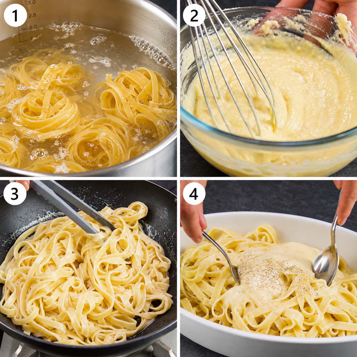 How to Make Fettuccine Al Burro