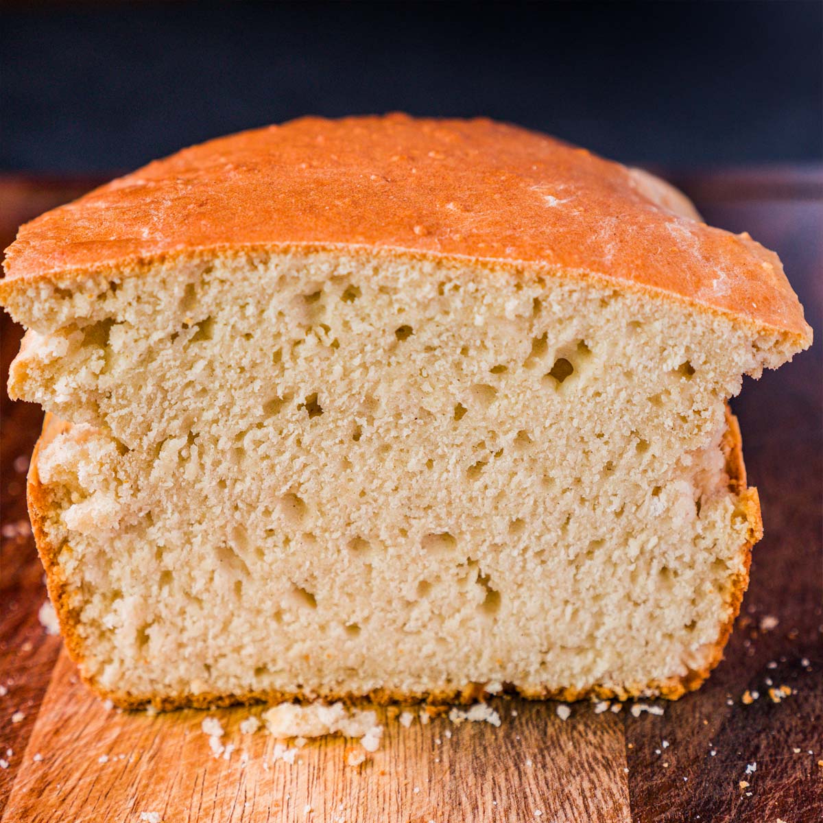 Quick homemade bread without yeast or rising time