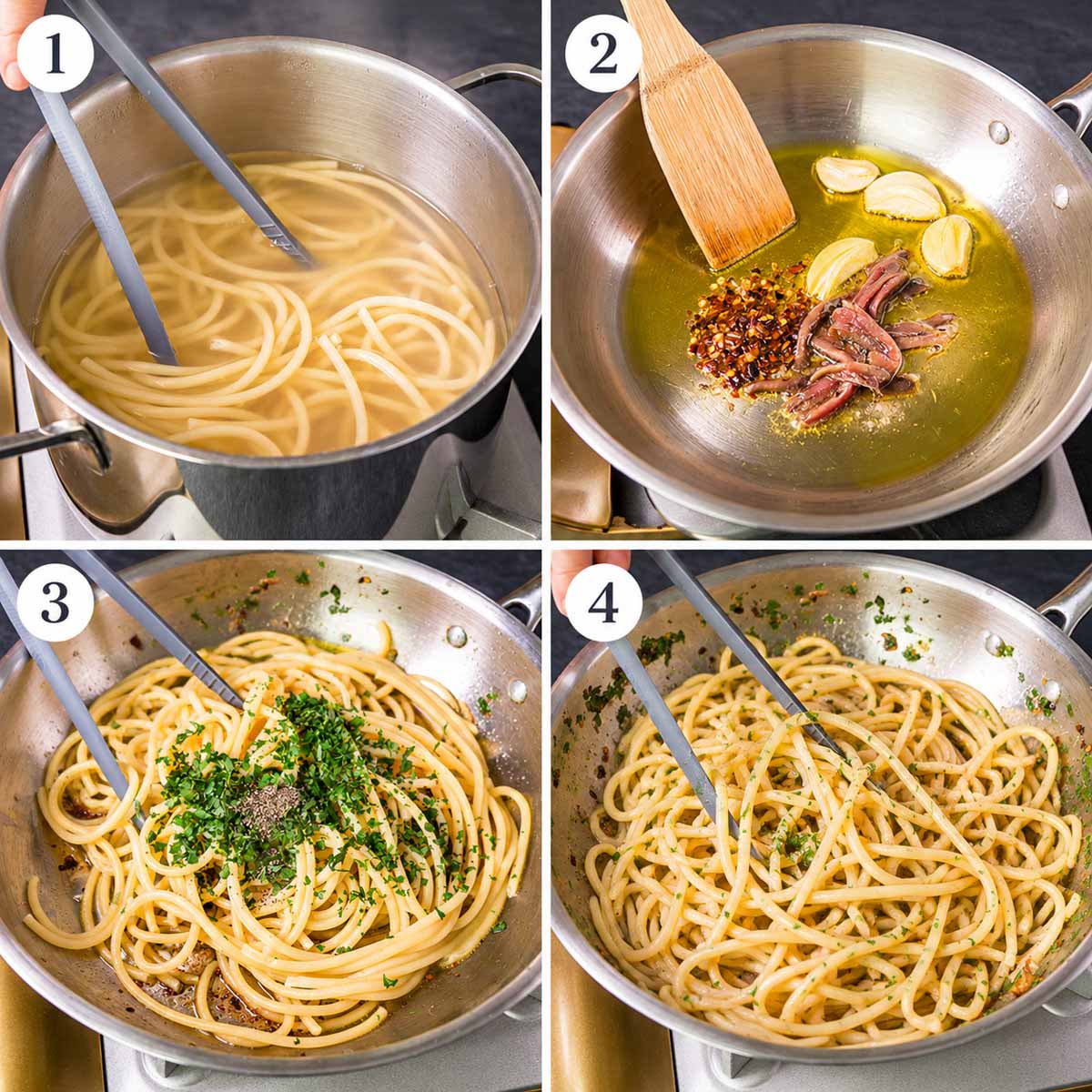 How to Make Anchovy Pasta