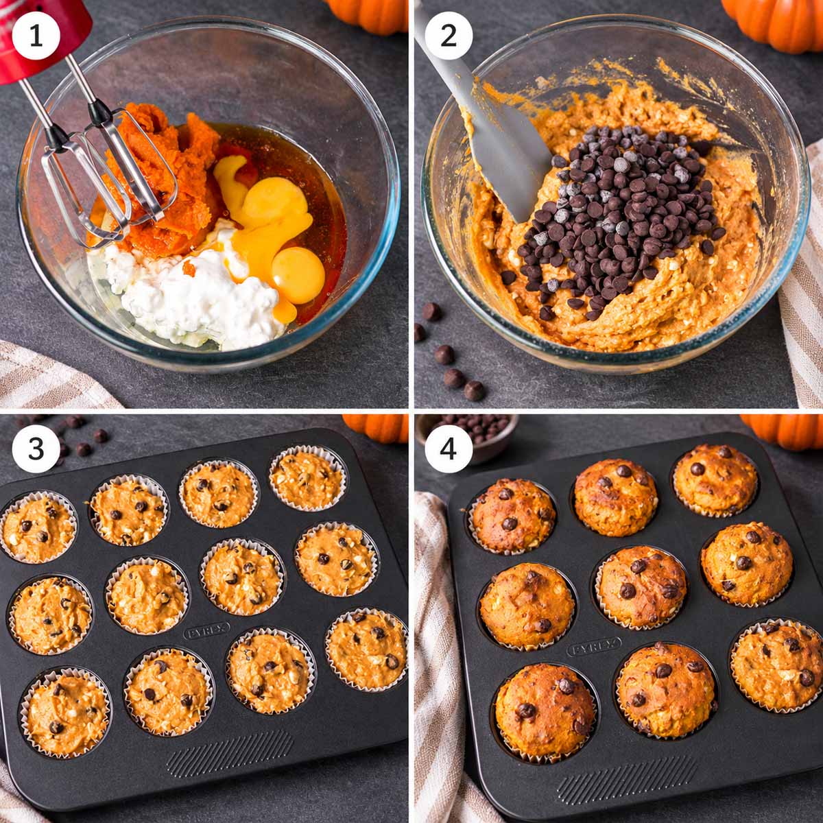 How to Make Cottage Cheese Pumpkin Muffins